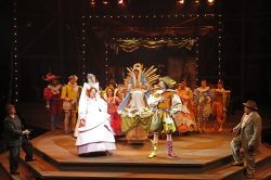 KISS ME KATE, Shakespeare Festival, Stratford, Ontario. Designed by David Farley; associate costume designer E.M. Parry