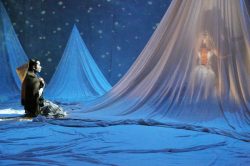 NEIGE by Catherine Kontz. Designed by E.M. Parry. Associate video designer, Timothy Bird. Composer, librettist and director: Catherine Kontz. Les Grand Theatres de Ville, Luxembourg, 2014.