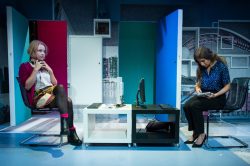 ROTTERDAM by Jon Brittain. Designed by E.M. Parry. Dir. Donnacadh O'Briain. Arts Theatre, Trafalgar Studios, 59East59 Theaters NY, National tour - 2015 - 2018