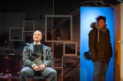 ROTTERDAM by Jon Brittain. Designed by E.M. Parry. Dir. Donnacadh O'Briain. Arts Theatre, Trafalgar Studios, 59East59 Theaters NY, National tour - 2015 - 2018