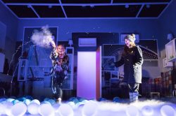 ROTTERDAM by Jon Brittain. Designed by E.M. Parry. Dir. Donnacadh O'Briain. Arts Theatre, Trafalgar Studios, 59East59 Theaters NY, National tour - 2015 - 2018