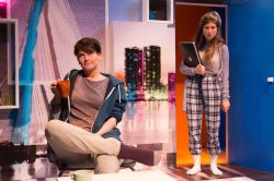 ROTTERDAM by Jon Brittain. Designed by E.M. Parry. Dir. Donnacadh O'Briain. Arts Theatre, Trafalgar Studios, 59East59 Theaters NY, National tour - 2015 - 2018