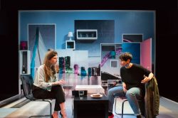 ROTTERDAM by Jon Brittain. Designed by E.M. Parry. Dir. Donnacadh O'Briain. Arts Theatre, Trafalgar Studios, 59East59 Theaters NY, National tour - 2015 - 2018