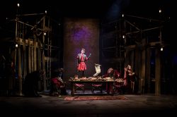 THE MAGNA CARTA PLAYS by Howard Brenton, Timberlake Wertenbaker, Anders Lustgarten and Sally Woodcock. Designed by E.M. Parry. Dir. Gareth Machin. Salisbury Playhouse, 2015. Photography: Richard Davenport