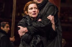 HAMLET by William Shakespeare @ Shakespeare's Globe, 2018. Designed by E.M. Parry. Directed by Federay Holmes and Elle While. Photo ©Tristram Kenton