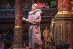 HAMLET by William Shakespeare @ Shakespeare's Globe. Designed by E.M. Parry. Directed by Federay Holmes and Elle While. Photo ©Tristram Kenton