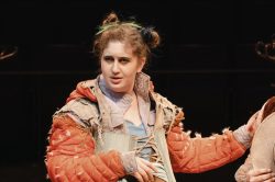 AS YOU LIKE IT by William Shakespeare. Northern Broadsides / New Vic Newcastle-Under-Lyme co-production, touring 2022. Set and costume design E.M. Parry. Directed by Laurie Sansom.