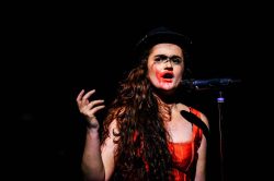 THE STRANGE UNDOING OF PRUDENCIA HART by David Greig. New Vic, Newcastle-Under-Lyme, 2019. Designed by E.M. Parry. Dir. Anna Marsland.