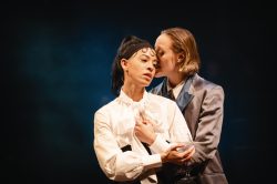 AS YOU LIKE IT by William Shakespeare. Northern Broadsides / New Vic Newcastle-Under-Lyme co-production, touring 2022. Set and costume design E.M. Parry. Directed by Laurie Sansom.