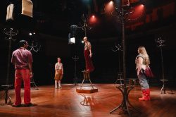 AS YOU LIKE IT by William Shakespeare. Northern Broadsides / New Vic Newcastle-Under-Lyme co-production, touring 2022. Set and costume design E.M. Parry. Directed by Laurie Sansom.