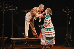 AS YOU LIKE IT by William Shakespeare. Northern Broadsides / New Vic Newcastle-Under-Lyme co-production, touring 2022. Set and costume design E.M. Parry. Directed by Laurie Sansom.