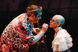 As You Like It - Northern Broadsides / New Vic Newcastle-Under-Lyme co-production, touring 2022. Set and costume design E.M. Parry. Directed by Laurie Sansom. As You Like It - Northern Broadsides / New Vic Newcastle-Under-Lyme co-production, touring 2022. Set and costume design E.M. Parry. Directed by Laurie Sansom.