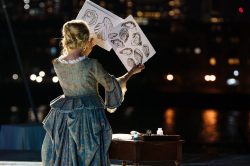 Lauren Makes in The Gretchen Question by Max Barton & Melly Still. Master Shipwright's House. Designed by E.M. Parry. Dir. Melly Still. Photo: Helen Murray